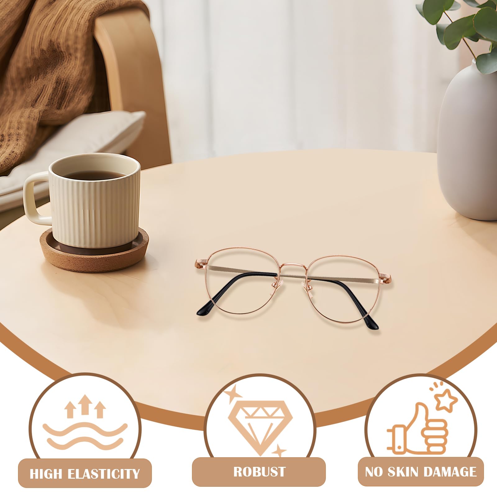 Temple arms showing universal compatibility