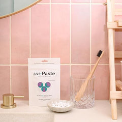 Tooth tablets dissolving smoothly with minimal foam