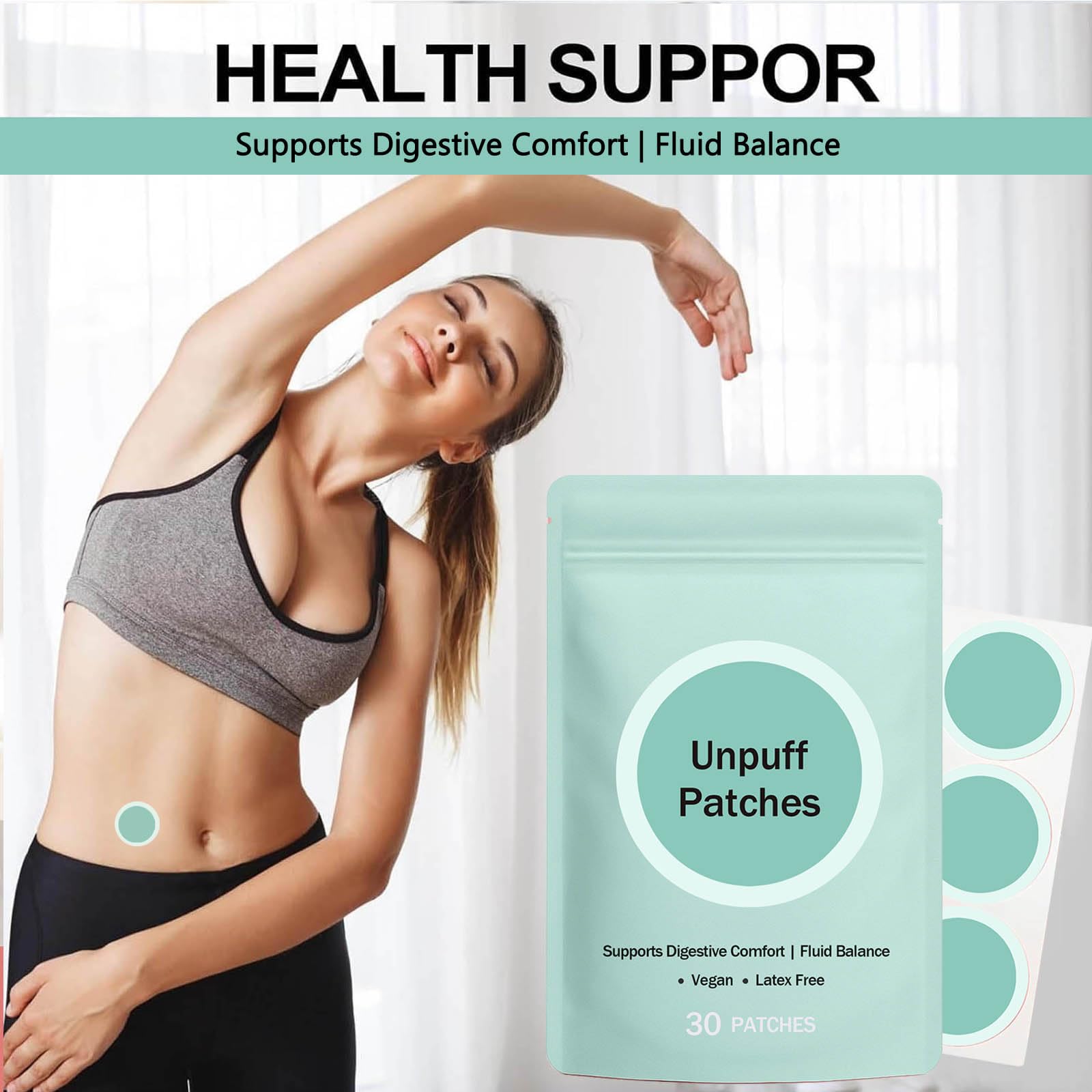 Vegan and latex-free patches