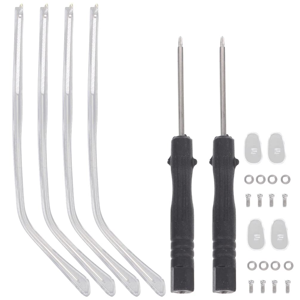 Uonlytech eyeglass replacement arm set - front view