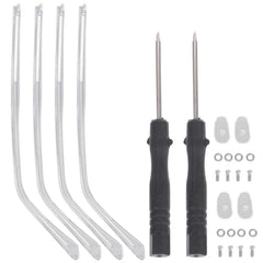 Uonlytech eyeglass replacement arm set - front view