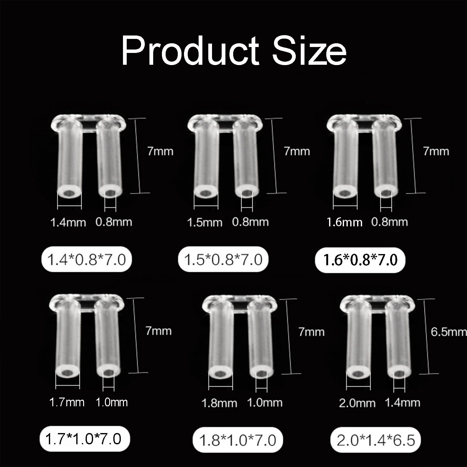 UoYu Rimless Sleeve 1.5mm Clear