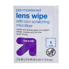 Close-up of microfiber wipe with streak-free shine