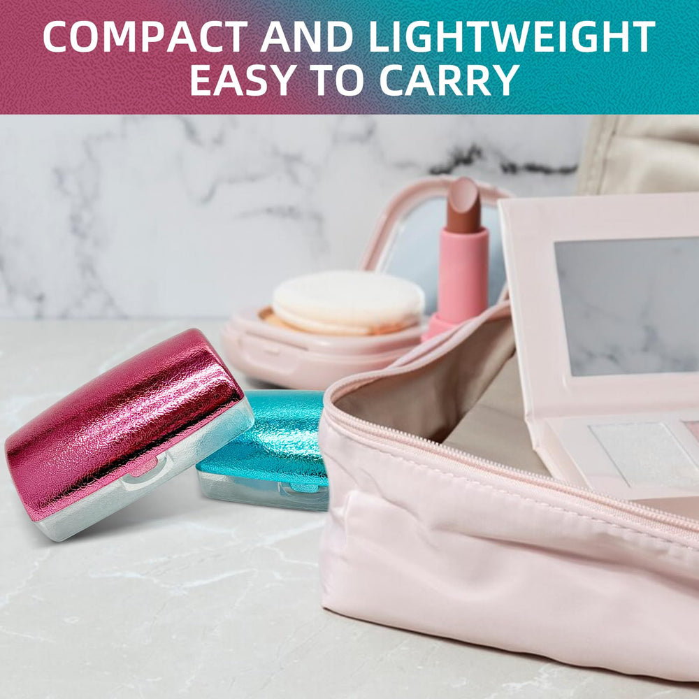 Suction sticks for handling contact lens cases in the UpaClaire set