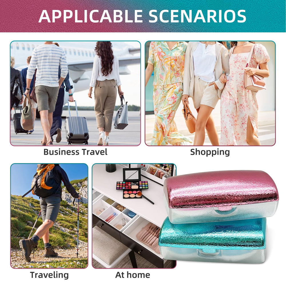 Tweezers and removal tool included in the UpaClaire travel kit