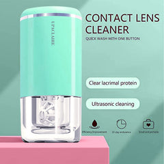 Cleaning rack inside the chamber ready for lenses