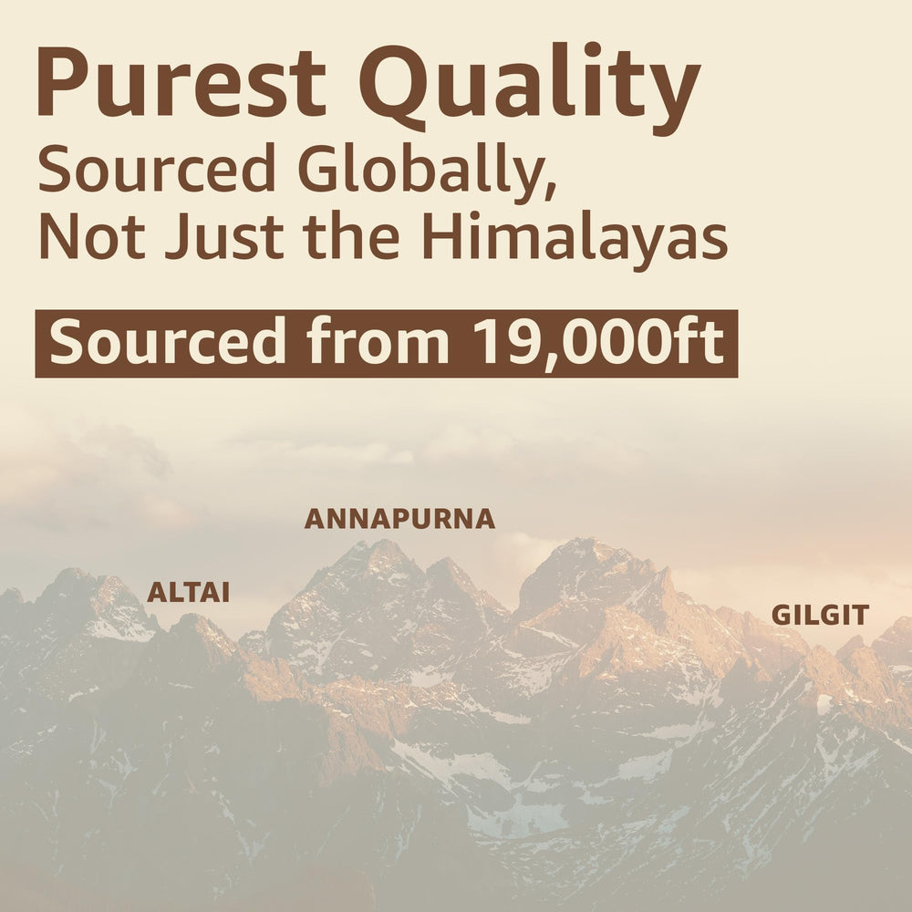 NABL certified lab test report for Shilajit resin