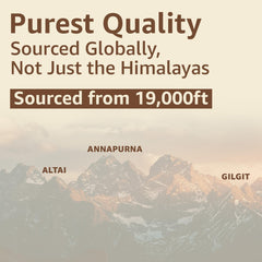 NABL certified lab test report for Shilajit resin