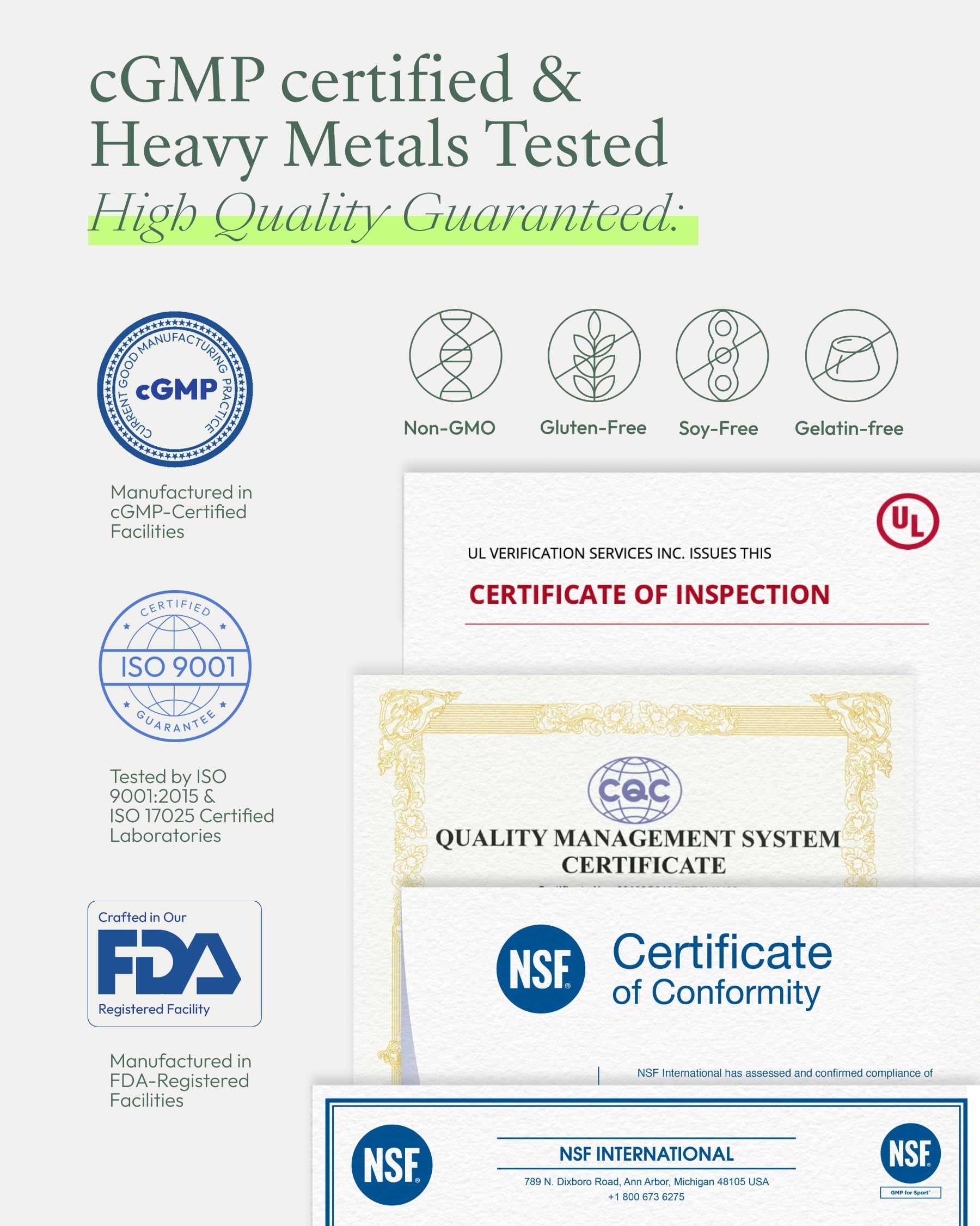 Close-up of Upbe Ashwagandha 60 vegan capsules inside bottle