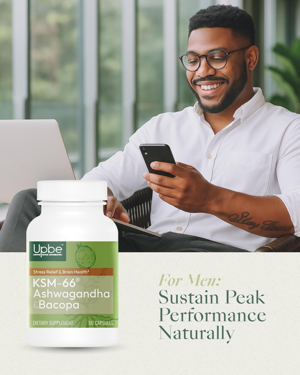 Active adults with energized focus and vitality