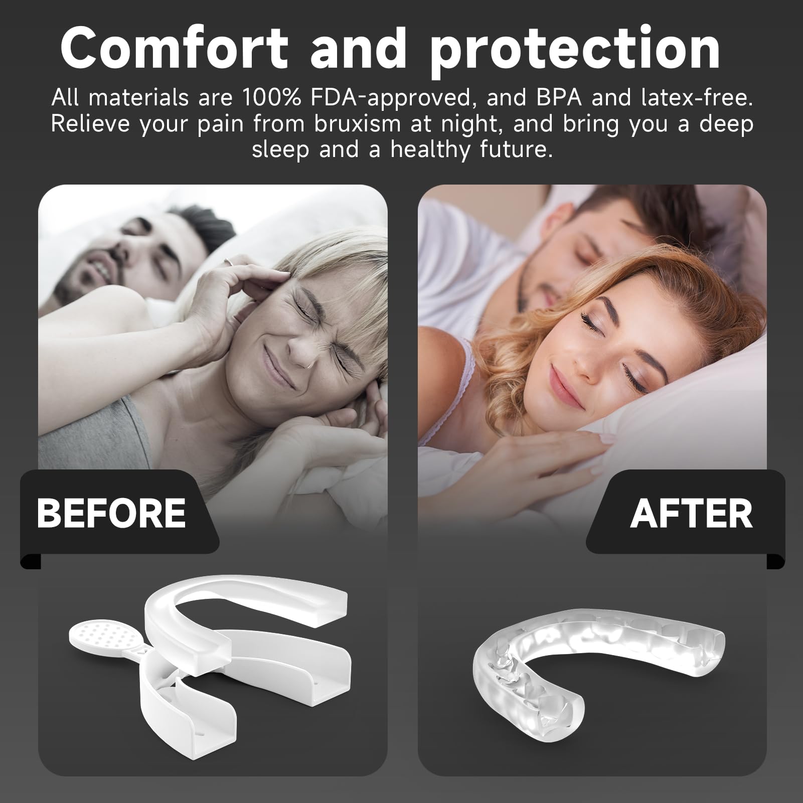 Step-by-step molding process for a custom fit