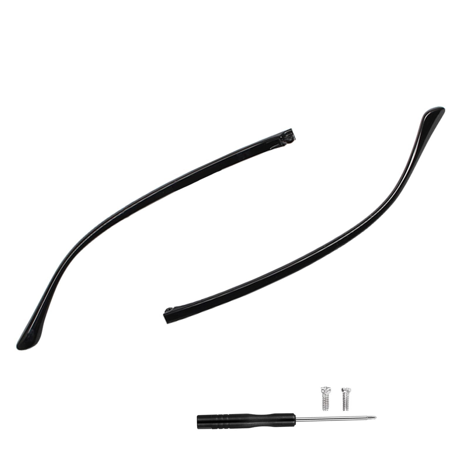 UPIONIC bright black temple replacement for glasses