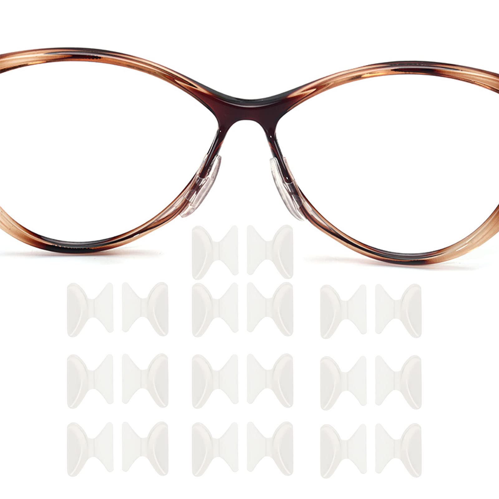 UPIONIC silicone butterfly nose pads with adhesive backing (image 1)