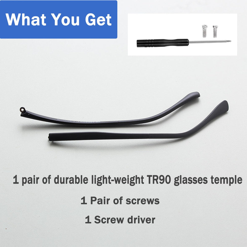 DIY installation of UPIONIC TR90 temple arms