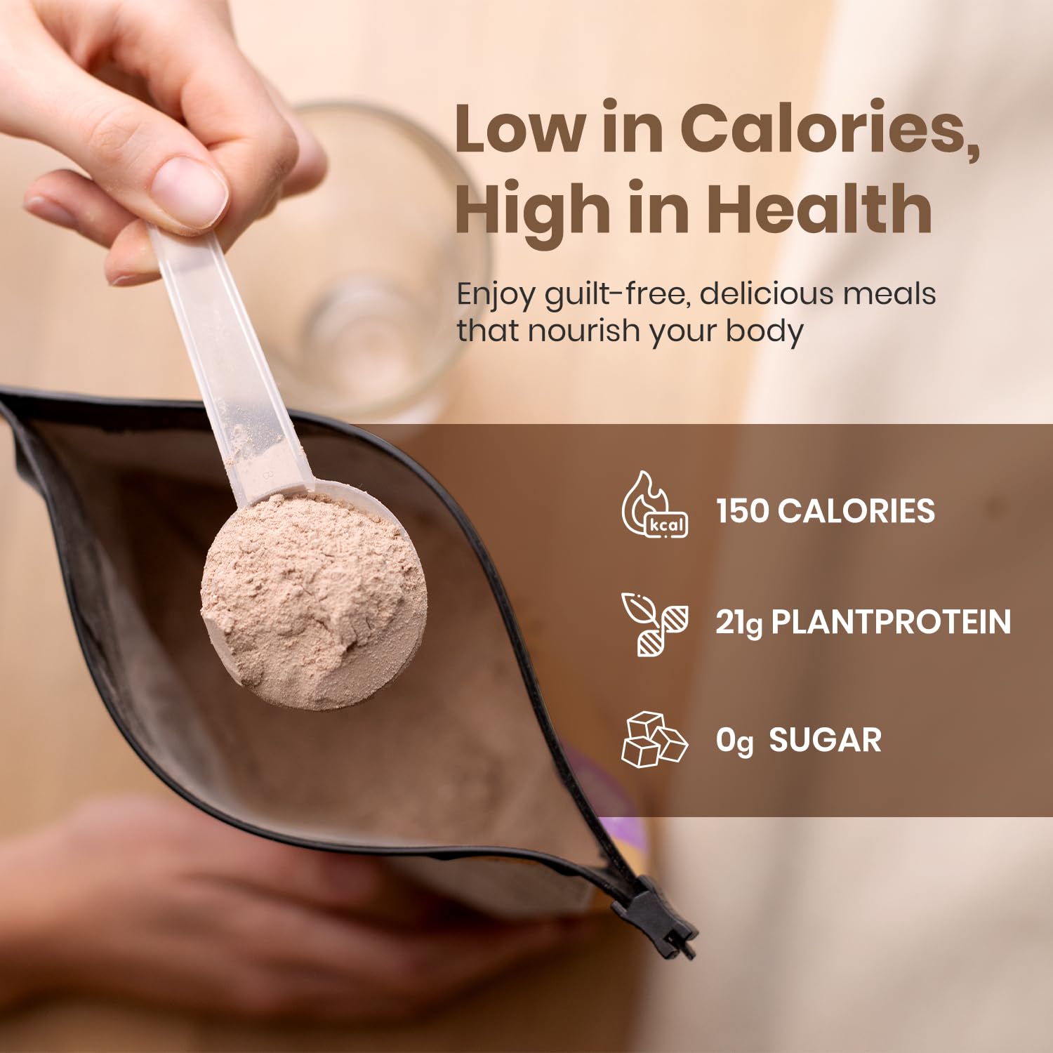 Nutrition detail: 21g plant-based protein