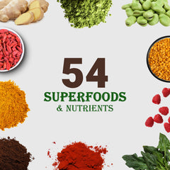 54 nutrient superfood blend visual