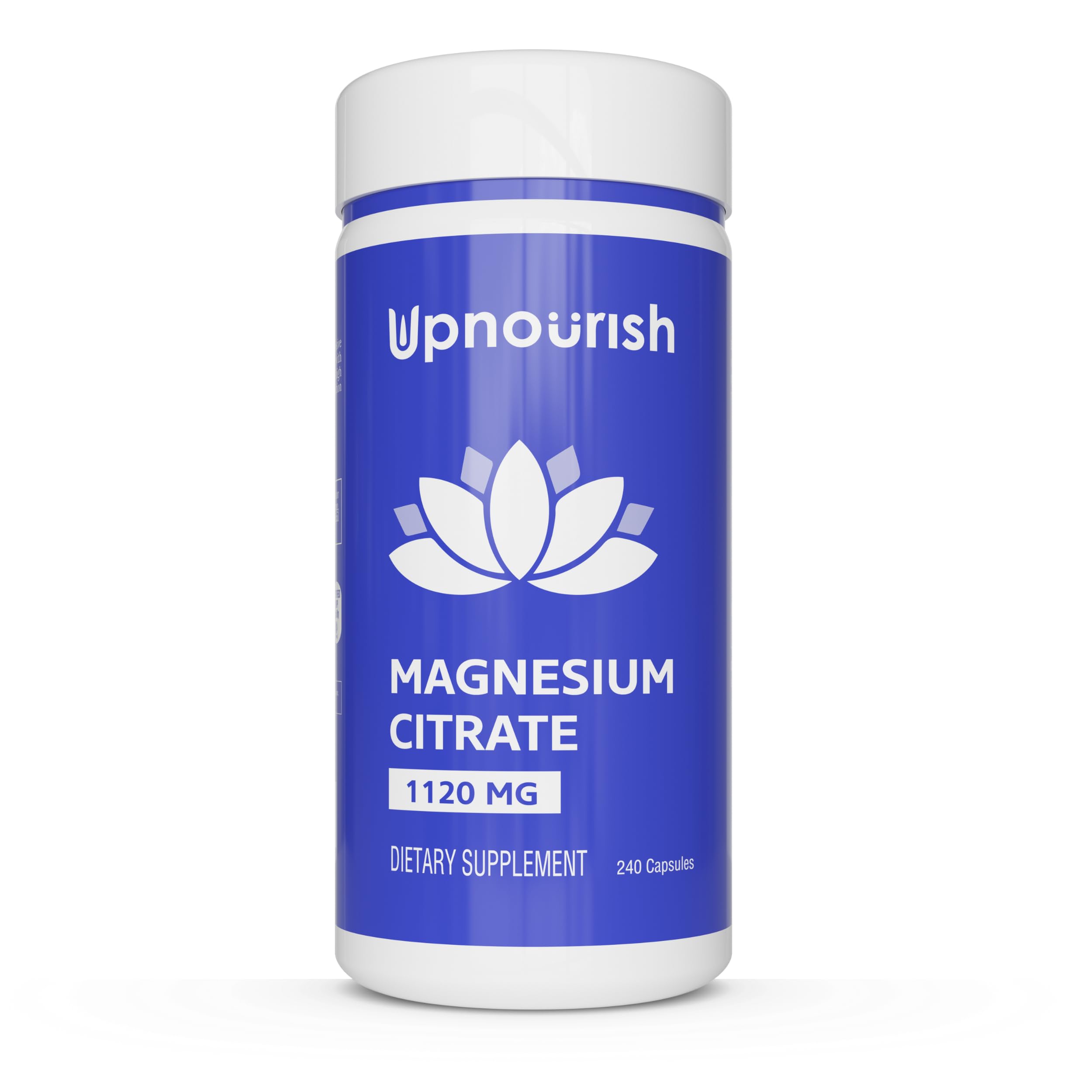 UpNourish Magnesium Citrate bottle front