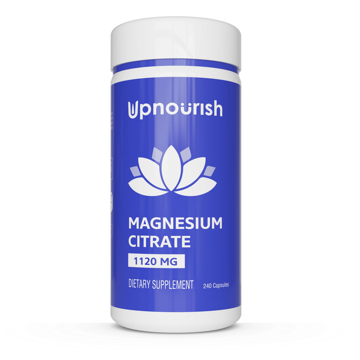 UpNourish Magnesium Citrate bottle front