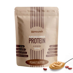 UpNourish Peanut Butter Vegan Protein Powder bottle