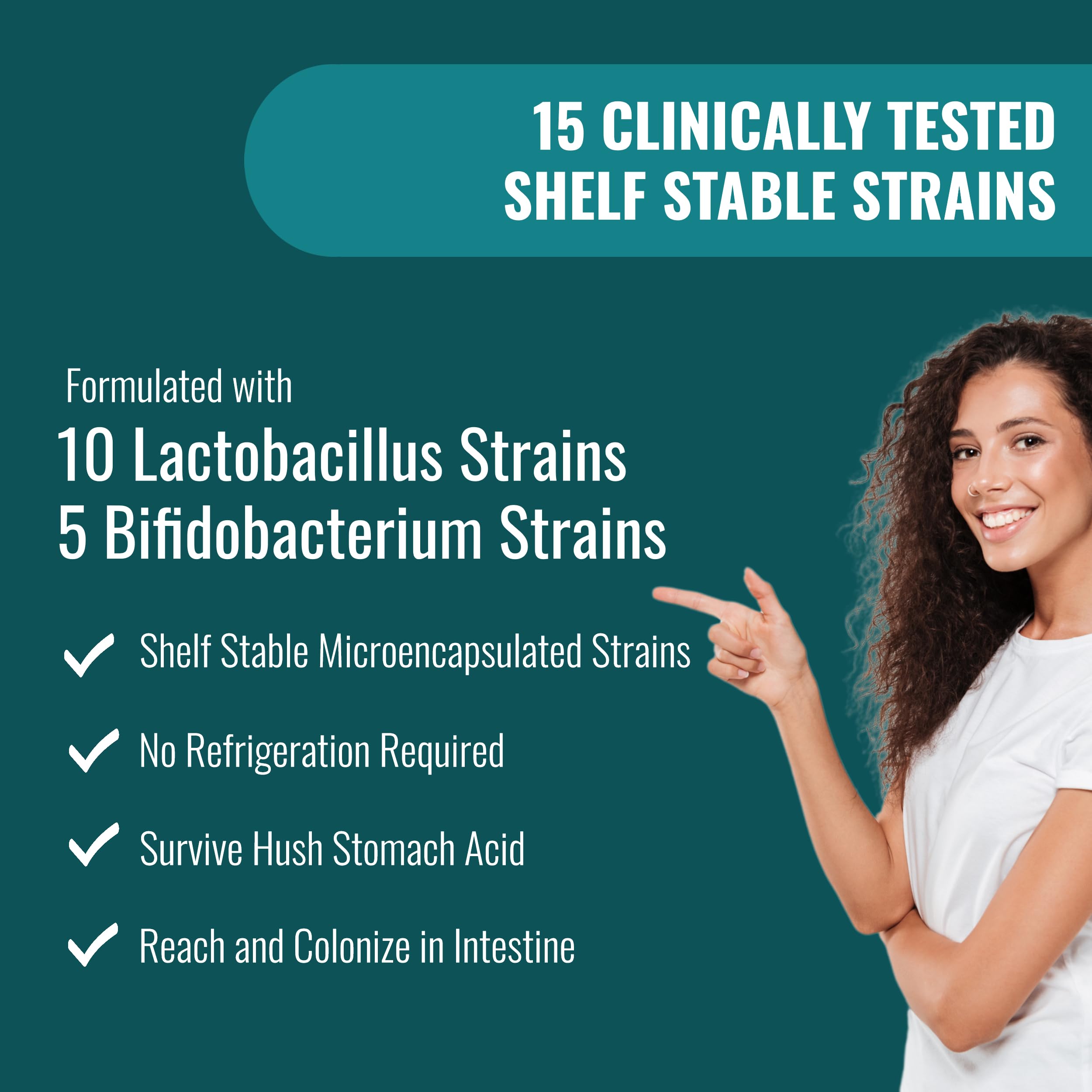 Packaged UpNourish Probiotics bottles with 60 vegan capsules