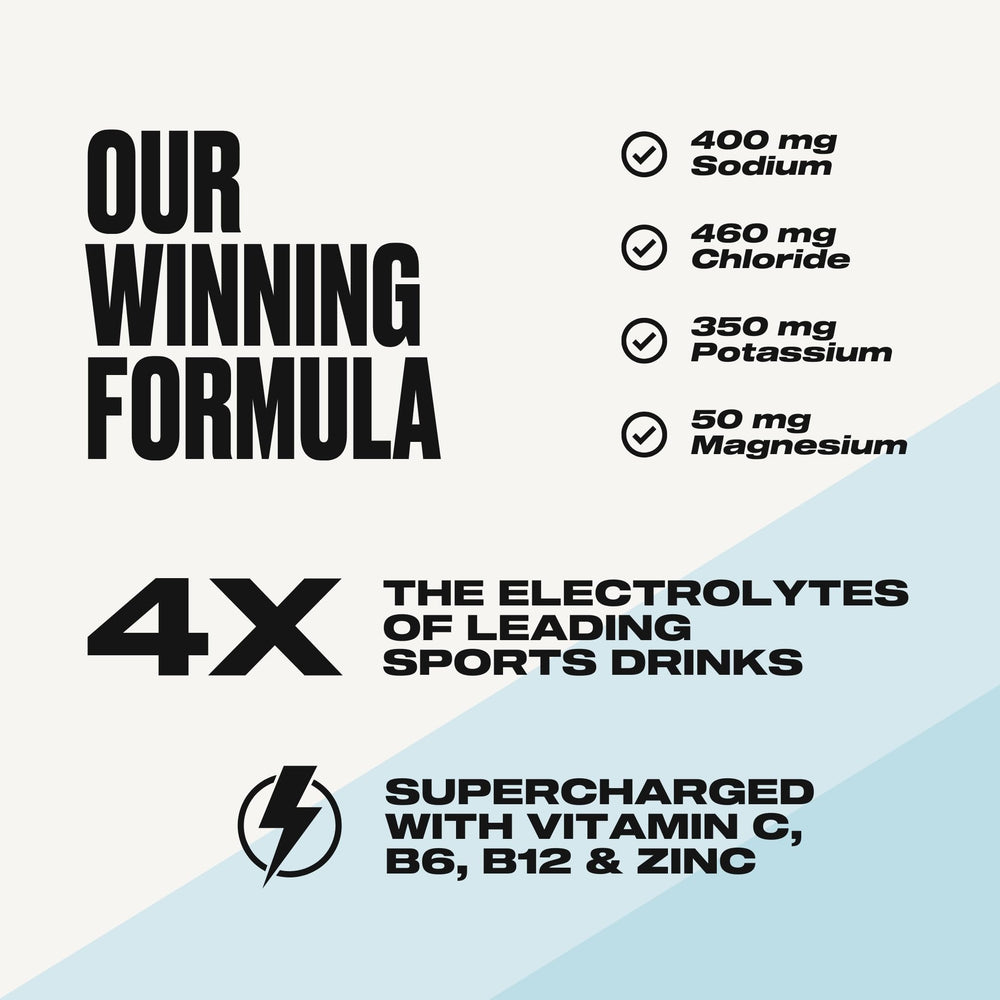 UPPERMOST Hydrate ingredients panel highlights electrolytes vitamins and minerals