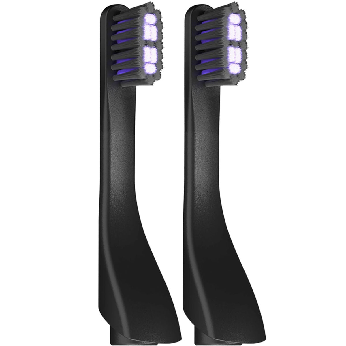 Upplang S1 replacement heads for Gray, medium bristles - 2-pack