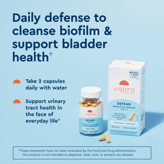 Gluten-free badge on Uqora Defend packaging