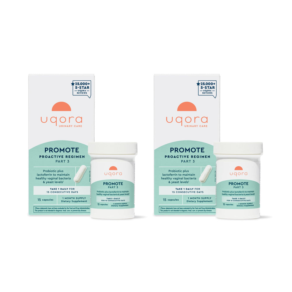 Uqora Promote bottle with 30 capsules