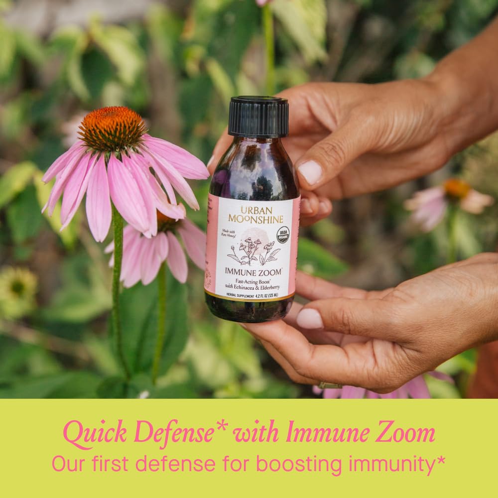 Close-up of raw honey and warming spices in Immune Zoom
