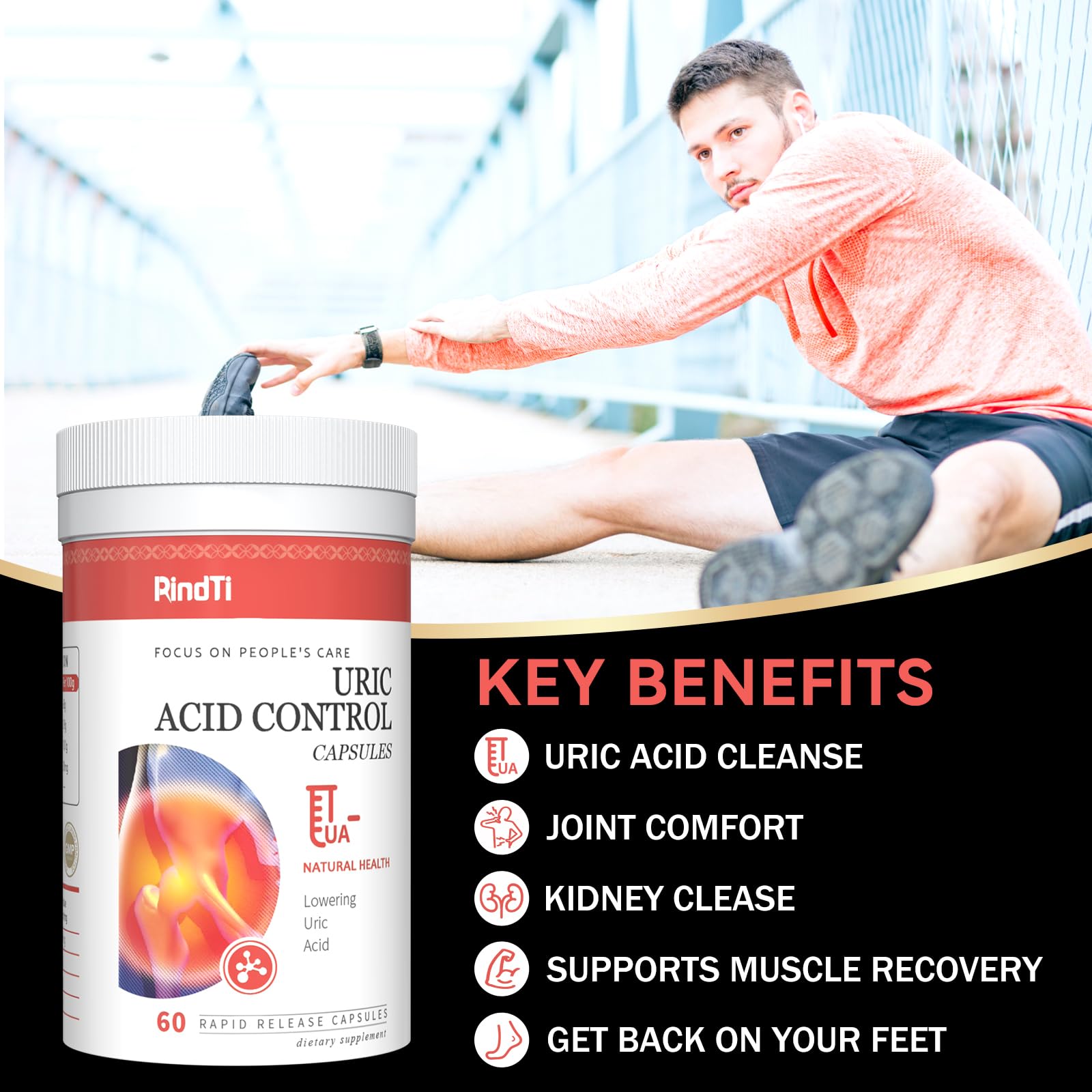 Close-up of Tart Cherry and Celery Seed ingredients