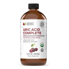 Complete Natural Uric Acid Complete bottle front label