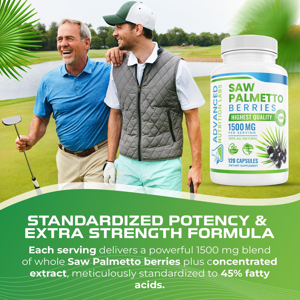 Urinary health support with Saw Palmetto