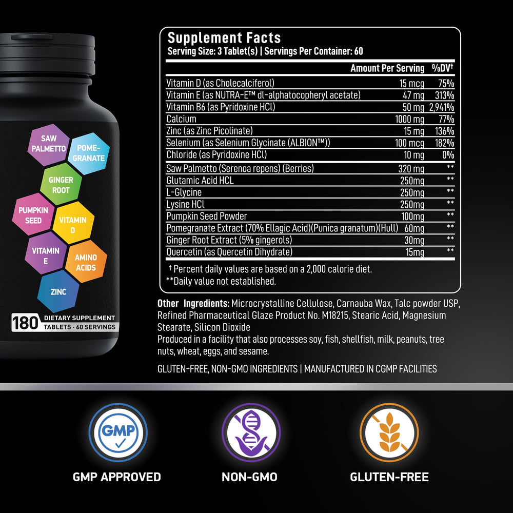 Urinary health support vitamins and minerals