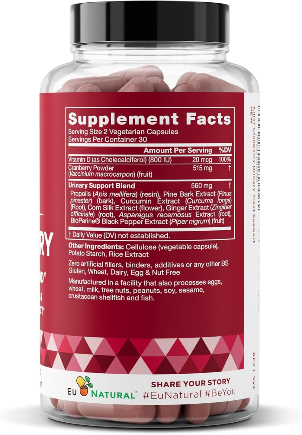 Urinary tract health product packaging and branding