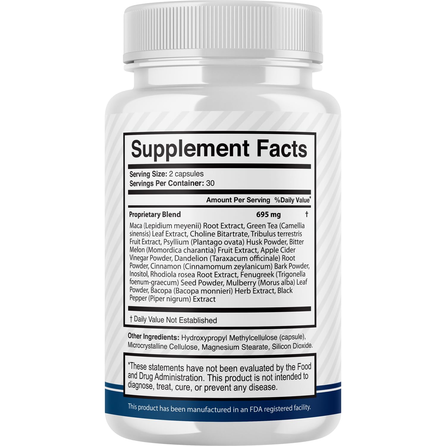 UroFlow Capsules 180 count bottle close-up