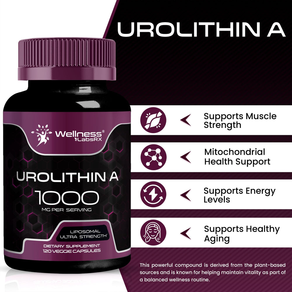 Urolithin A 1000mg vegan capsules