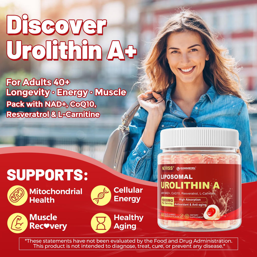 Product packaging box for Urolithin A Gummies