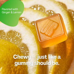 URVI Metabolism Gummies ginger-lemon packaging image