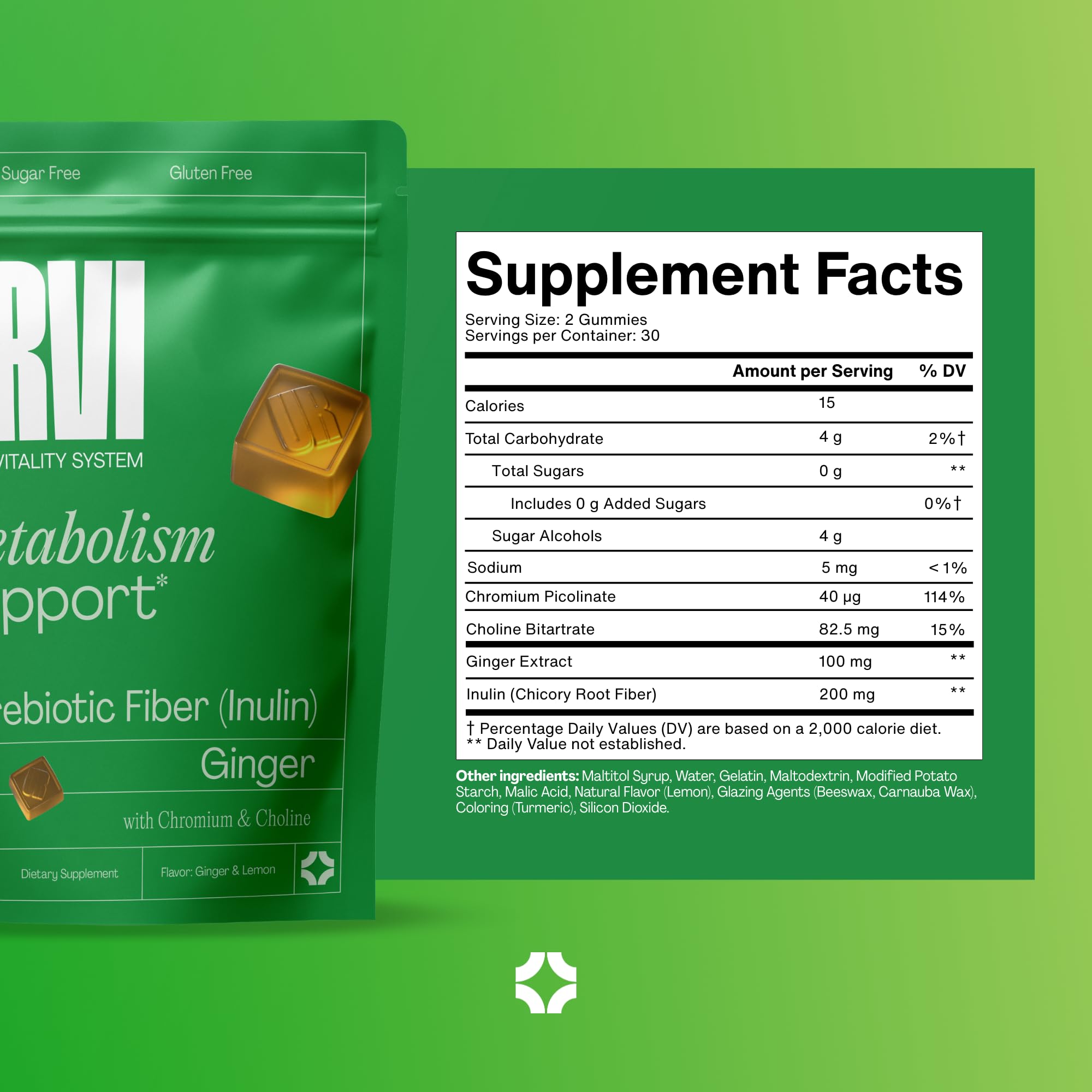 URVI science board and authenticity mark on packaging