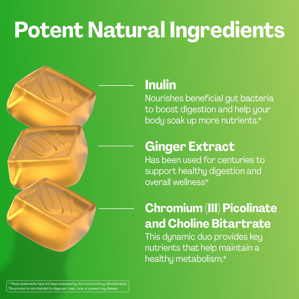 Sugar-free and gluten-free URVI Metabolism Gummies