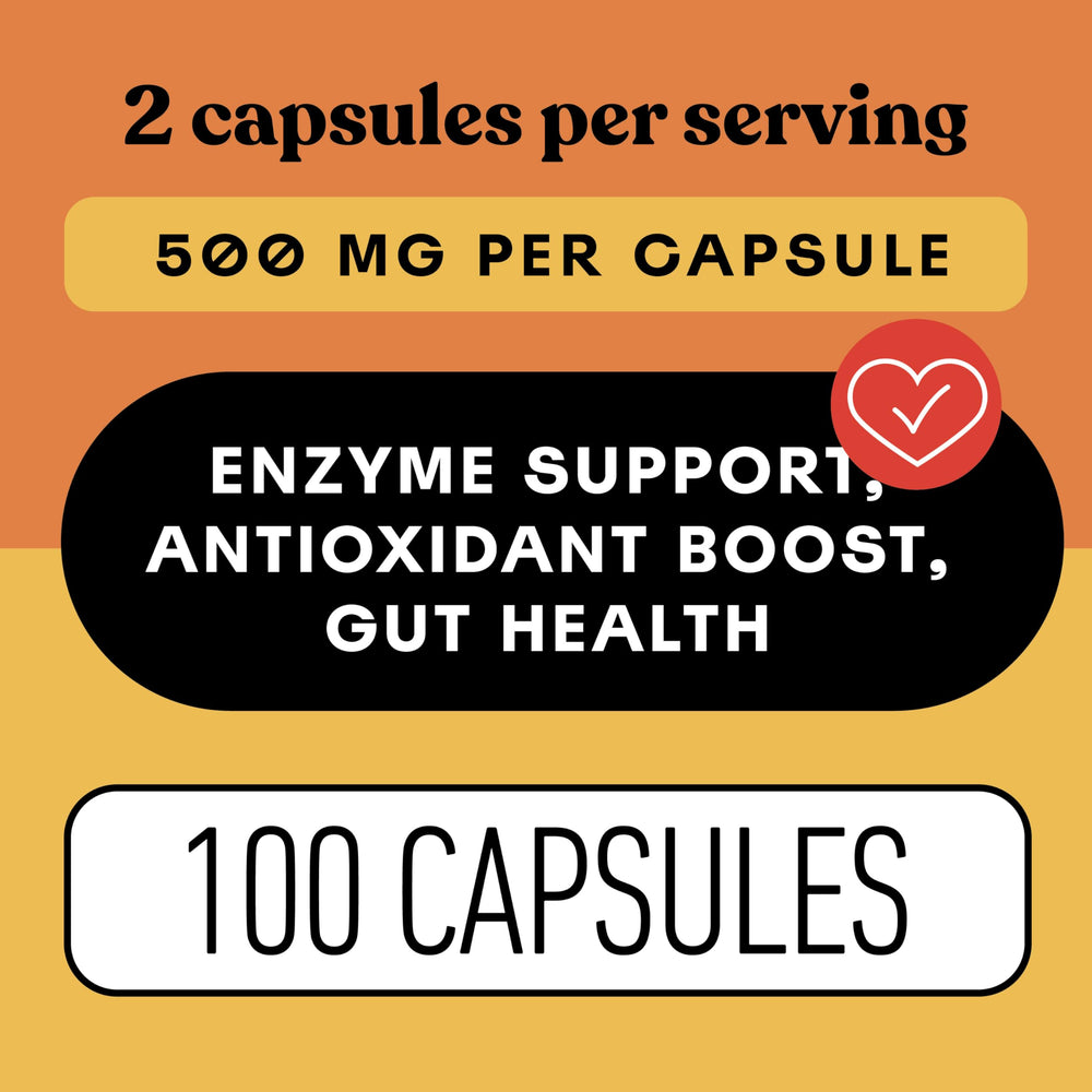 Made in the USA organic papaya enzyme capsules