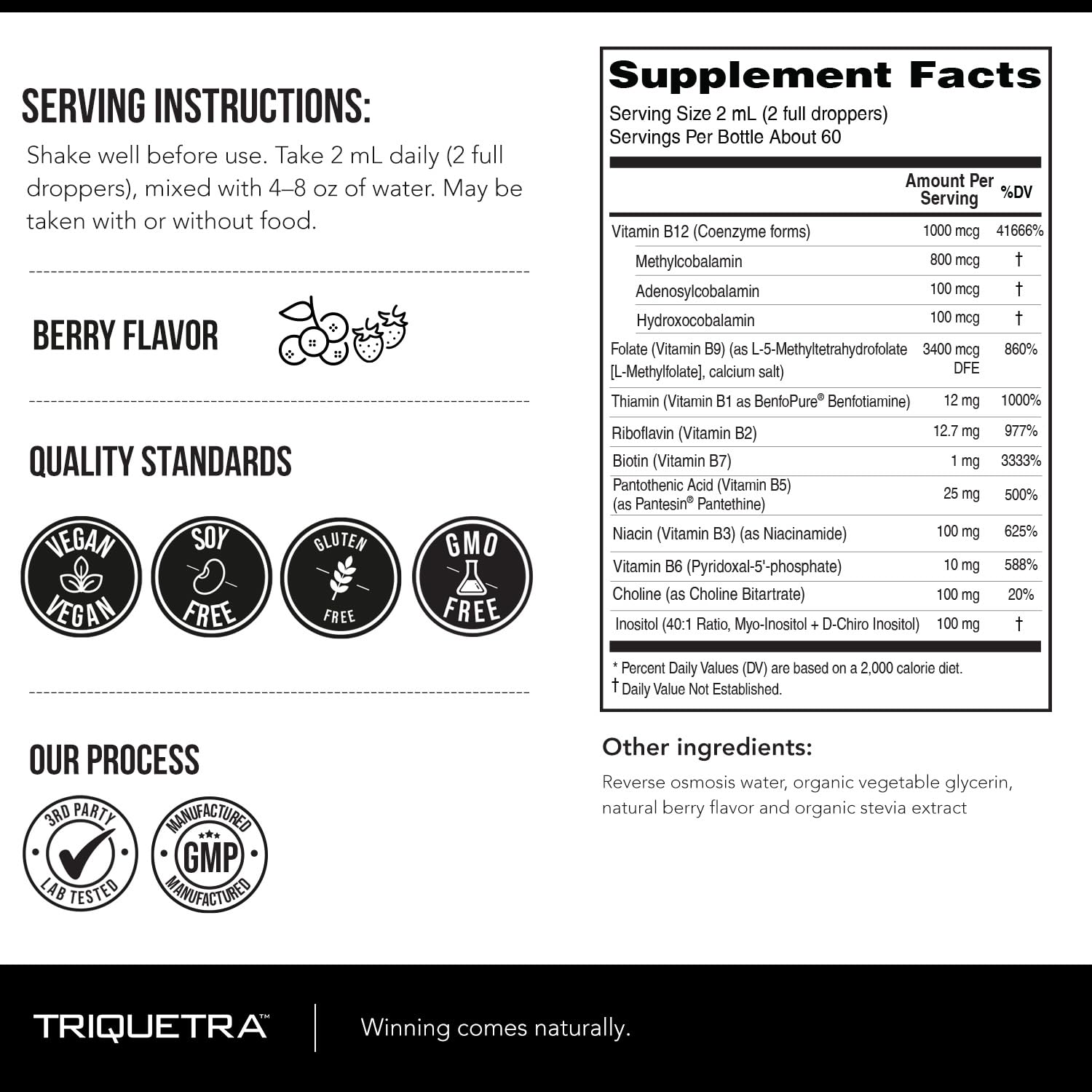 Made in USA with cGMP manufacturing and third-party lab testing
