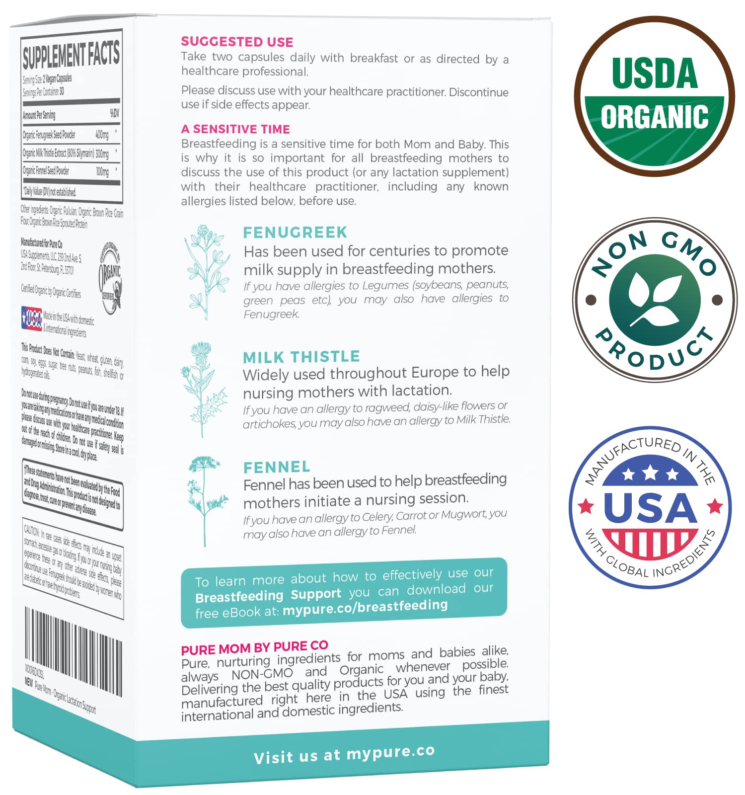 Manufactured in USA at GMP certified lab