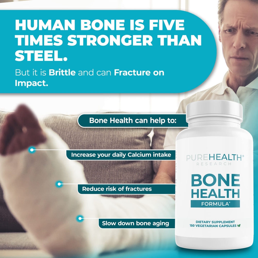 USA-made PUREHEALTH Bone Health Formula packaging