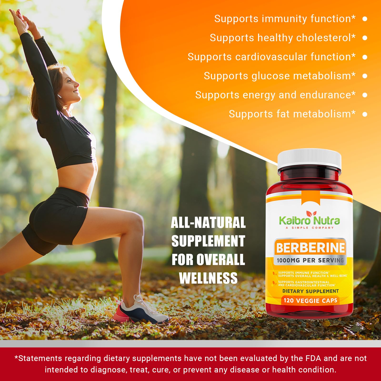 Quality promise: vegan, gluten-free berberine supplement