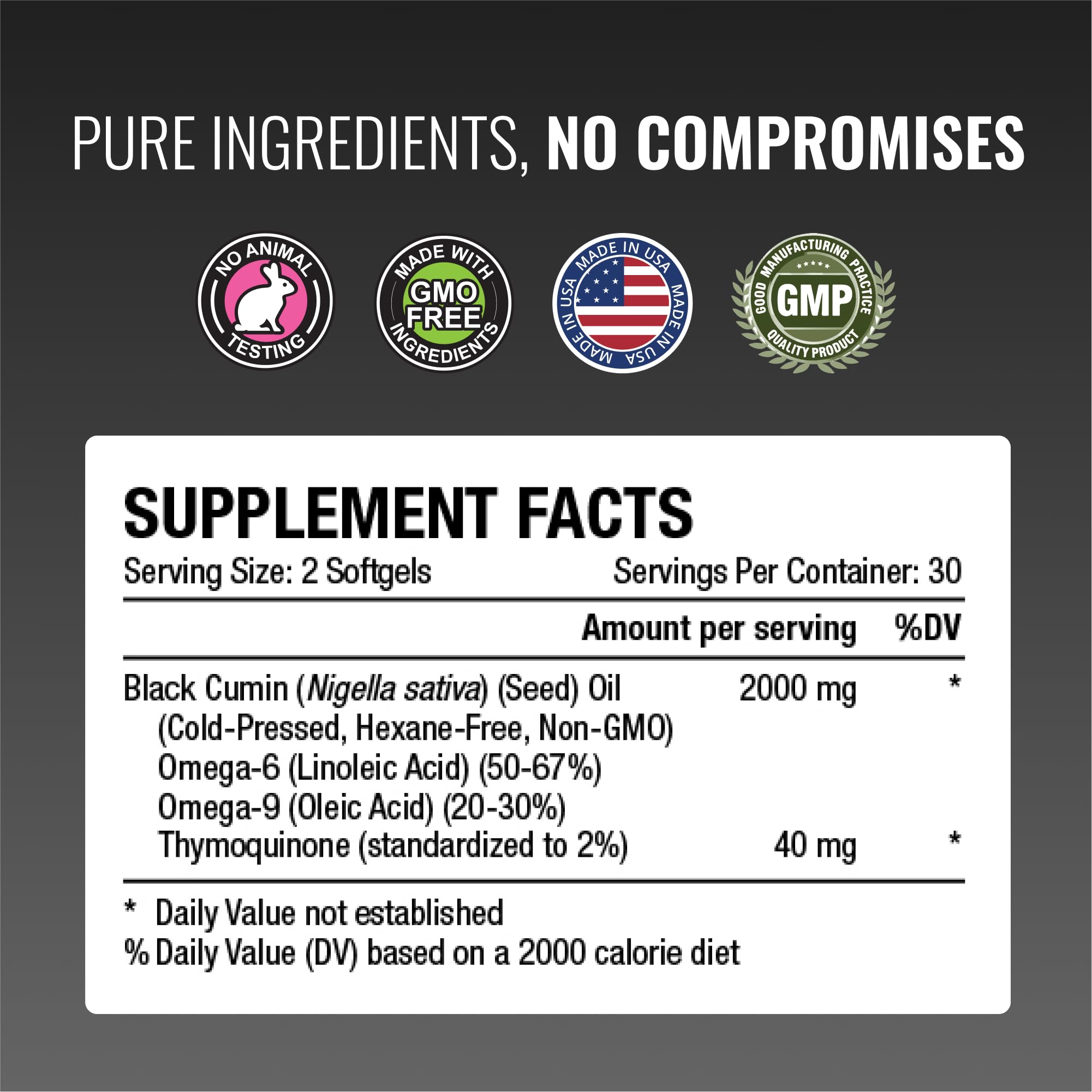 USA-made badge indicating product origin on bottle