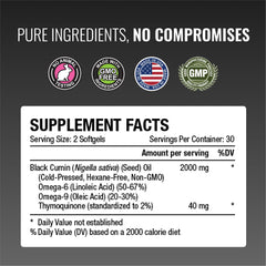 USA-made badge indicating product origin on bottle