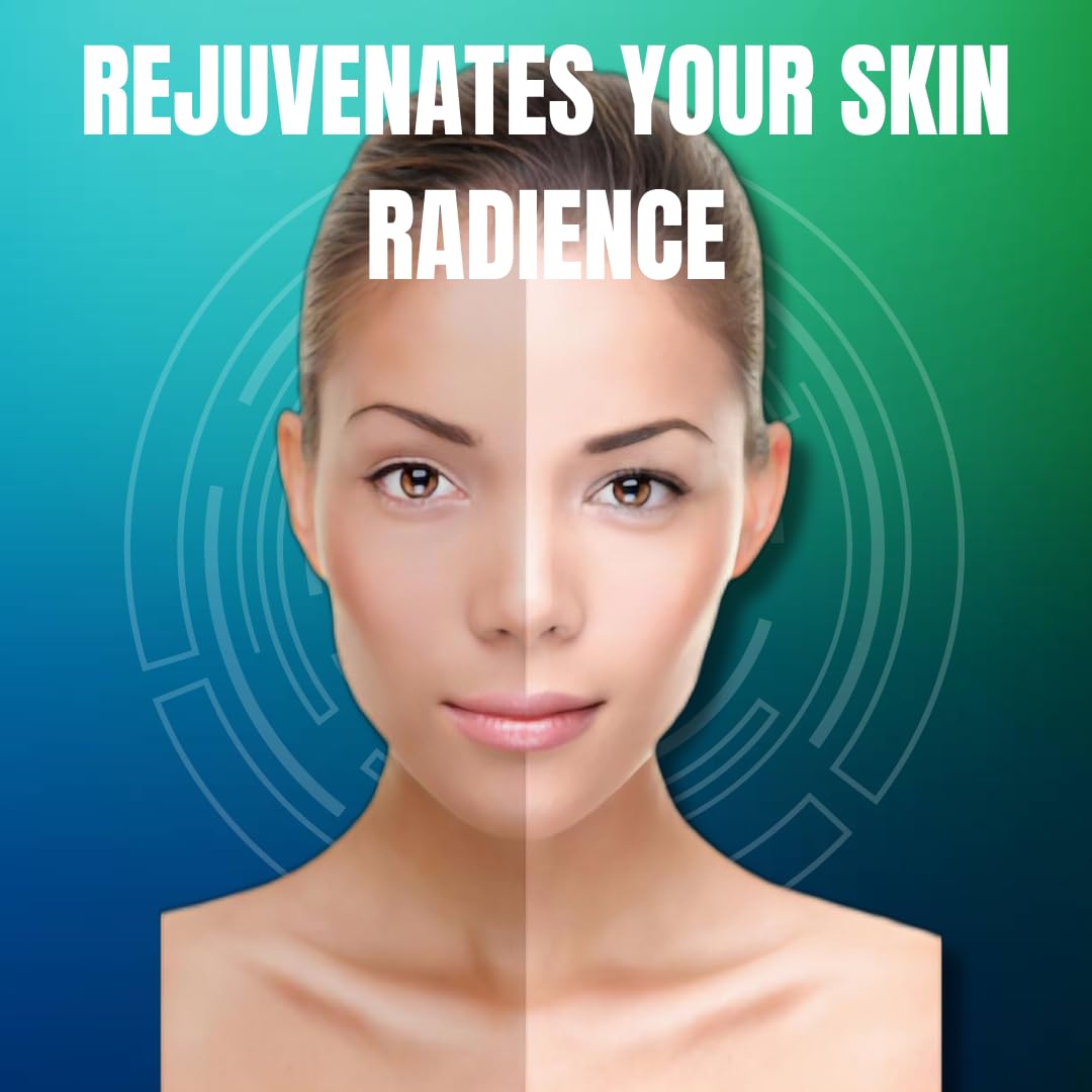 USA-made, non-GMO collagen serum bottle highlighting clean ingredients.