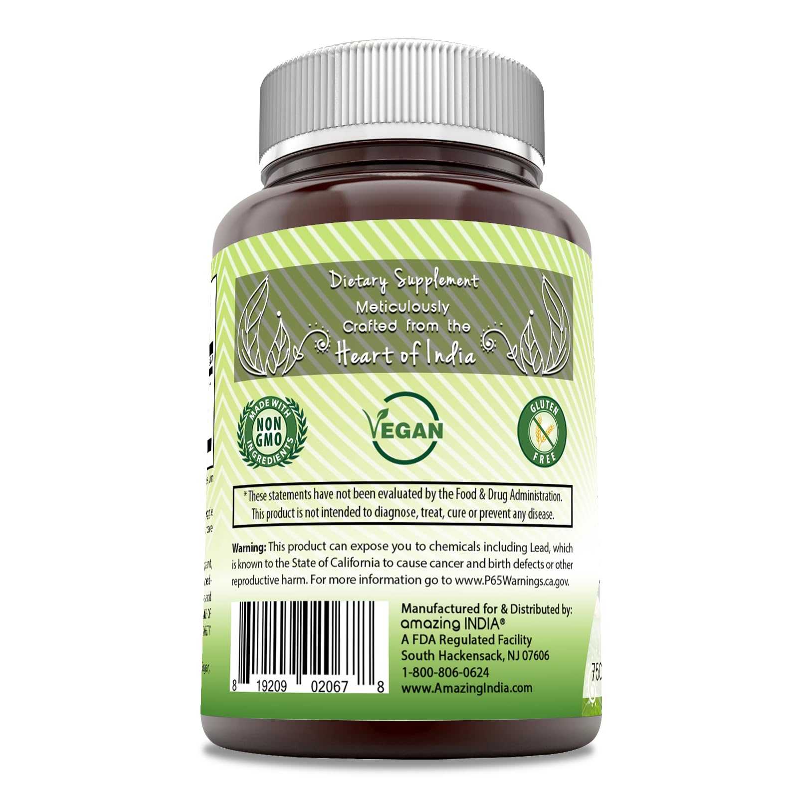 Non-GMO gluten-free Triphala supplement manufactured in the USA
