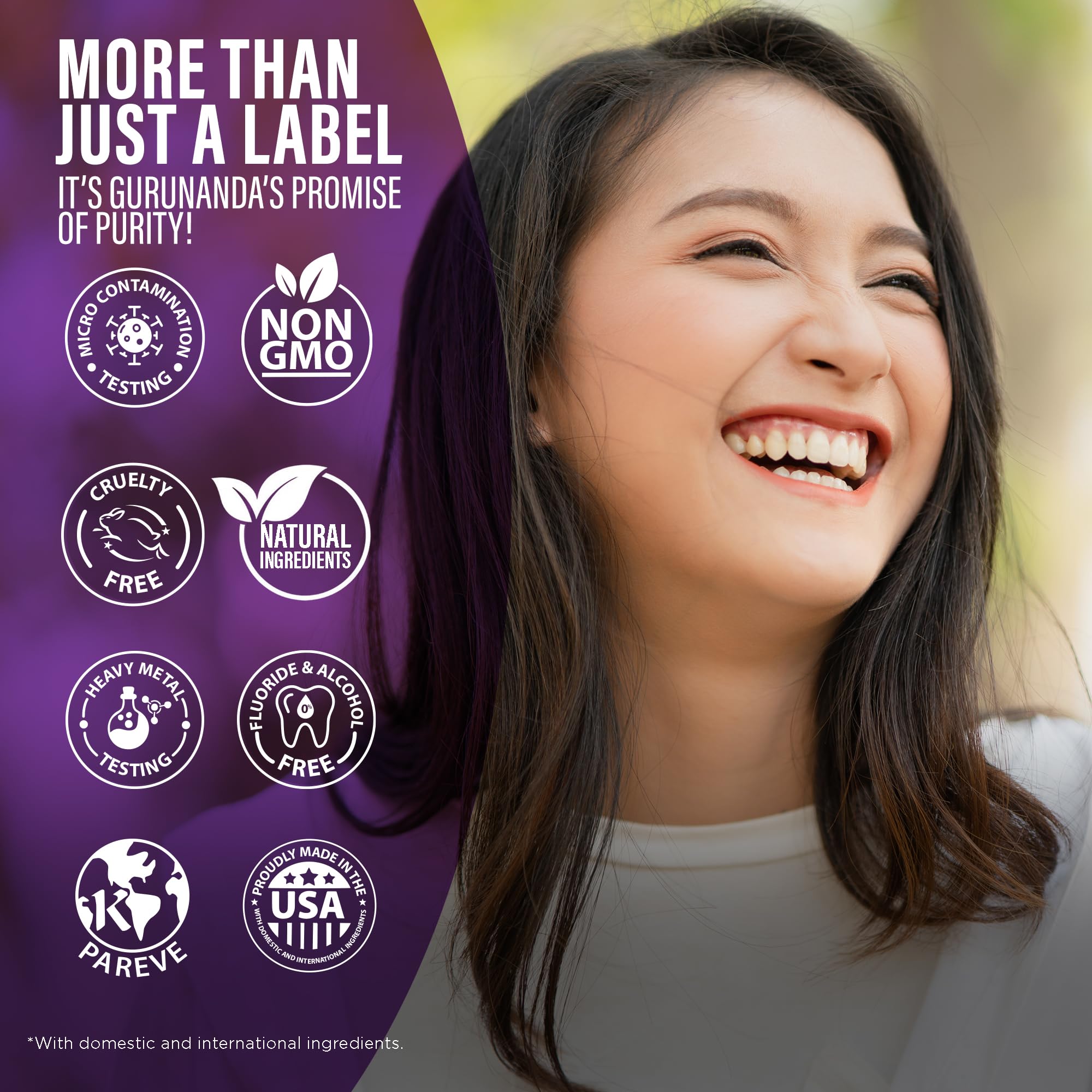 USA-made mouthwash from GuruNanda